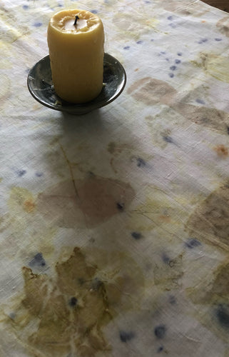 Ecodyed Linen Tablecloth #1
