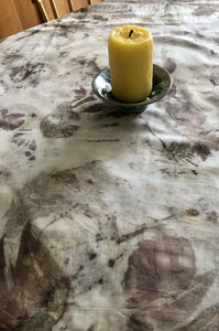 Ecodyed Linen tablecloth #2