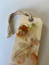 Ecodyed art tags