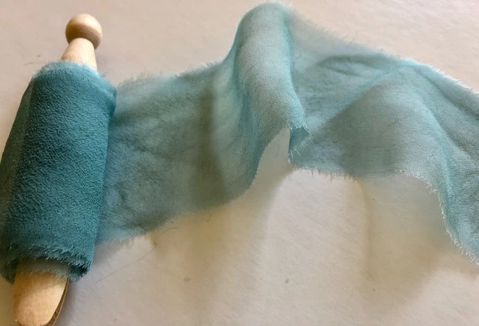 Aquamarine gauze