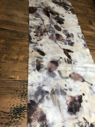 Ecodyed wool runner #1