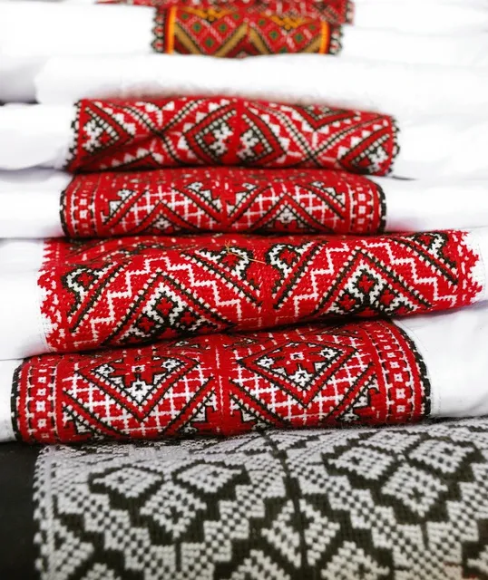 Antique white gauze