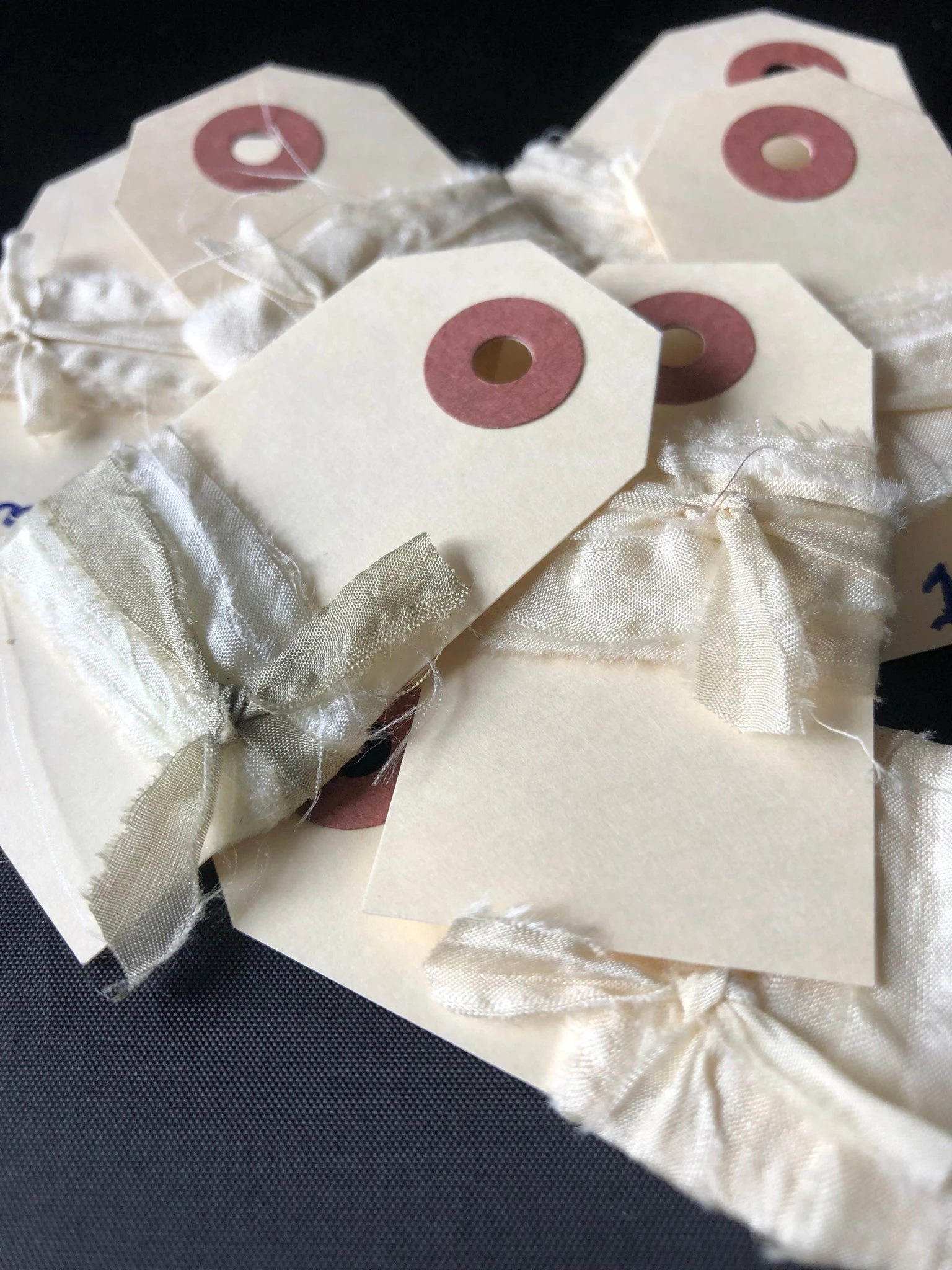 Silk Twine #4 - Antique white