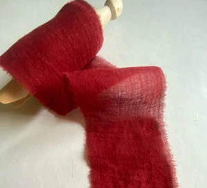 Wine red cotton